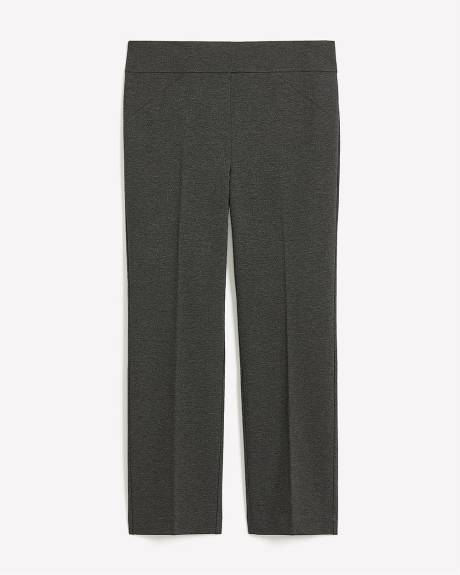 Petite, Essential Ponte de Roma Sculpting Straight-Leg Pant