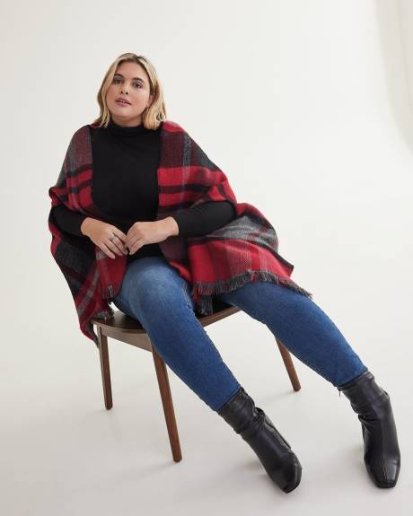 Plaid Cape