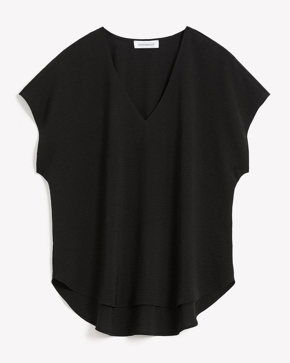 ExtendedSleeve VNeck Blouse Addition Elle Penningtons