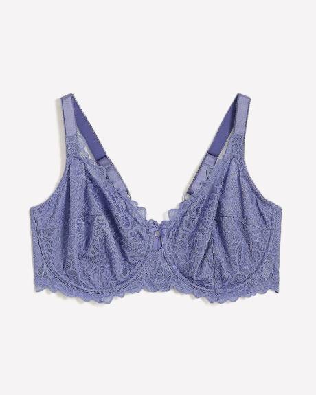 Femme Couture Lavender Lace Underwire Bra - Déesse Collection