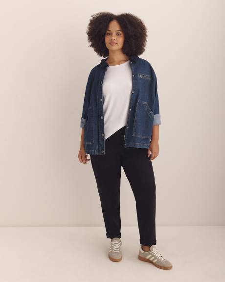 Dark Denim Barn Jacket - d/C JEANS