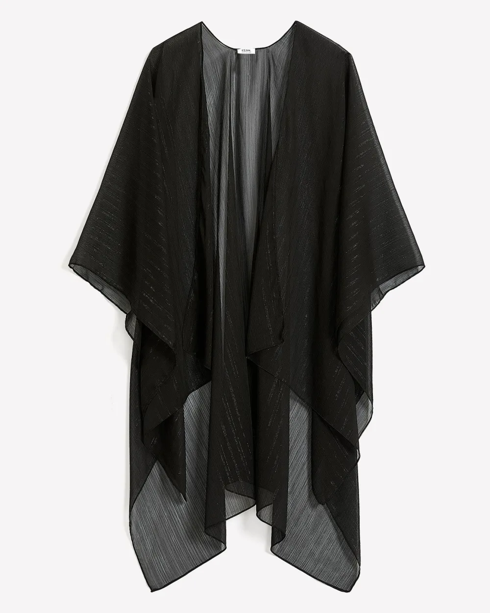 lightweight shawl with sleeves