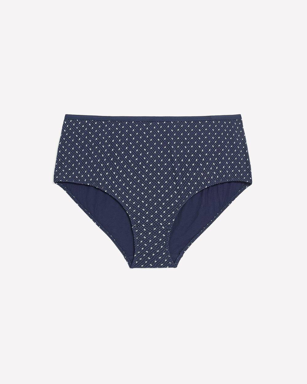 Culotte classique en coton à imprimé - ti Voglio