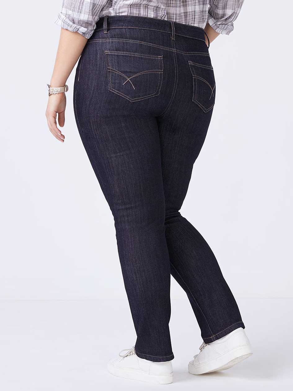 Slightly Curvy Fit Straight Leg Jean - d/c JEANS