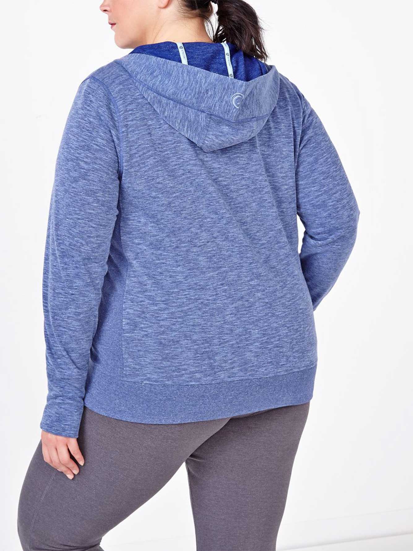 Essentials PlusSize Basic Zip Up Hoodie Penningtons