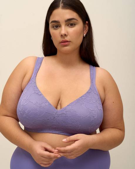 Wireless Padded Lace T-Shirt Bra - ti Voglio