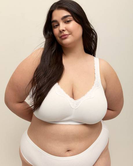 Soutien-gorge sans armatures en coton - tiVOGLIO
