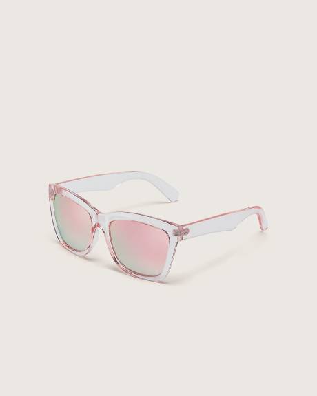 Pink Wayfarer Sunglasses
