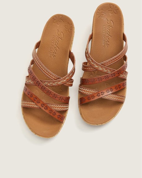 Cali Beverly Tiger Strappy Sandals - Skechers