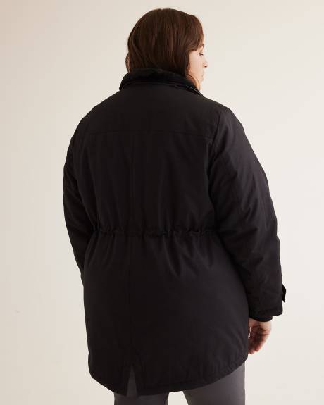 Responsible, Lined Parka Jacket with Removable Hood