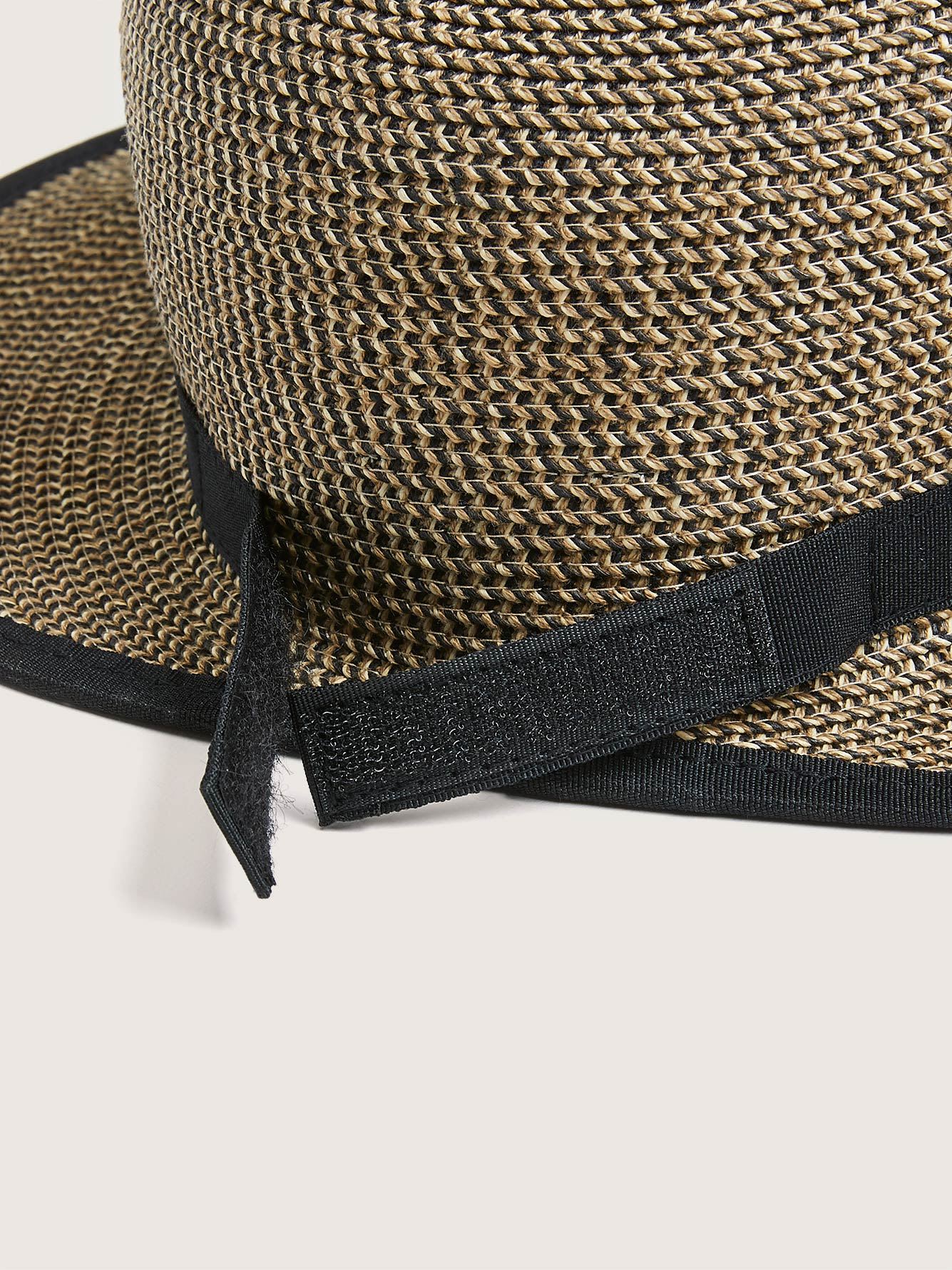 Two Tone Straw Hat - Canadian Hat