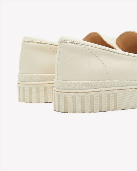 Flâneur en cuir Mayhill Cove, pied large - Clarks