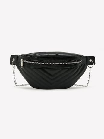 Chevron Quilted Fanny Pack