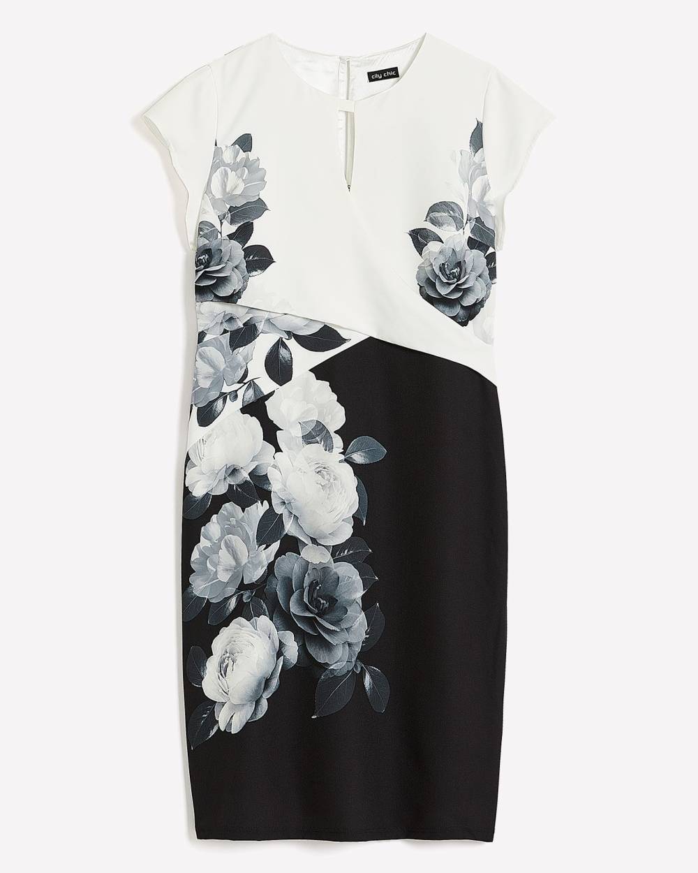 City chic sales white floral dress