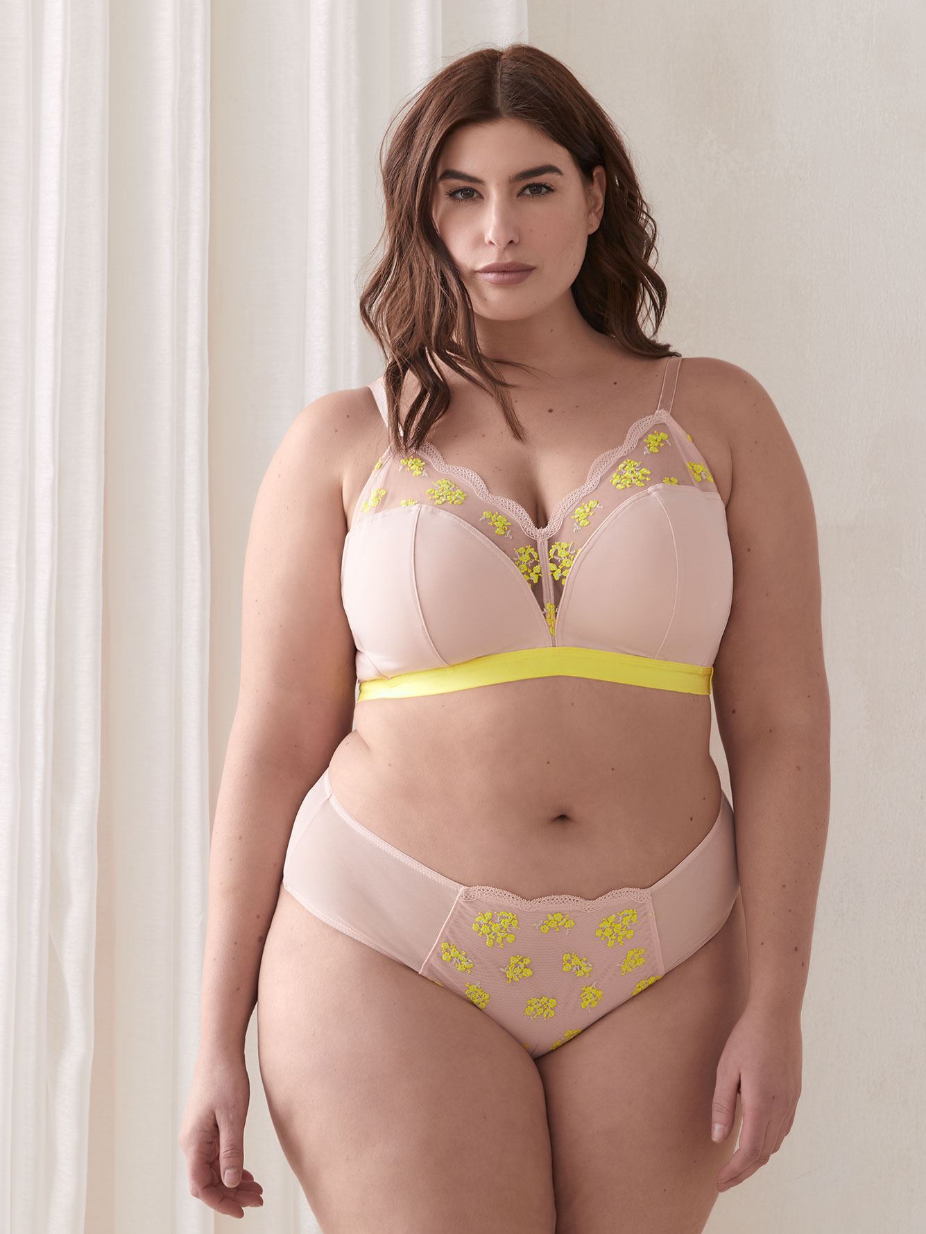 plus size mesh bralette