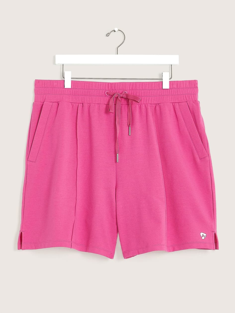 Elastic-Waist French Terry Short - Active Zone