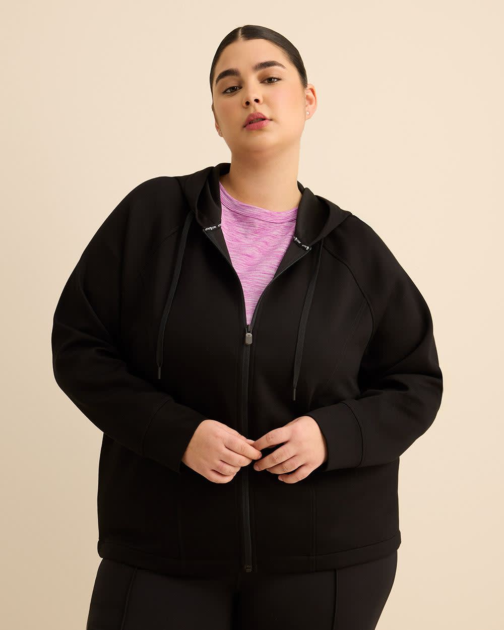 Responsible, Lightweight Hooded Zipper Jacket - Active Zone