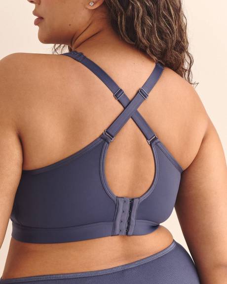 Soutien-gorge t-shirt respirant rembourré avec dentelle, sans armatures - ti Voglio