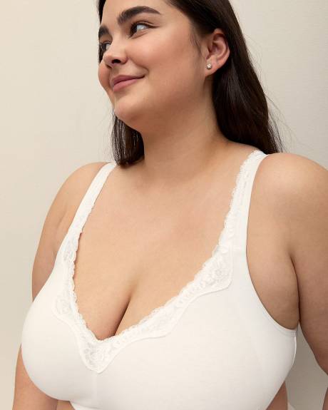 Cotton Soft Cup Wireless Bra - tiVOGLIO