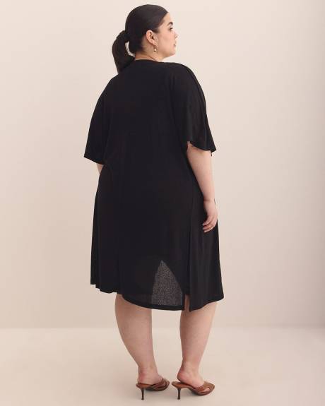 Extended-Sleeve Tunic Overpiece