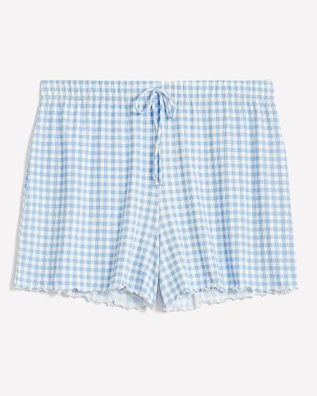 Plaid Lettuce Edge Boxer - ti Voglio