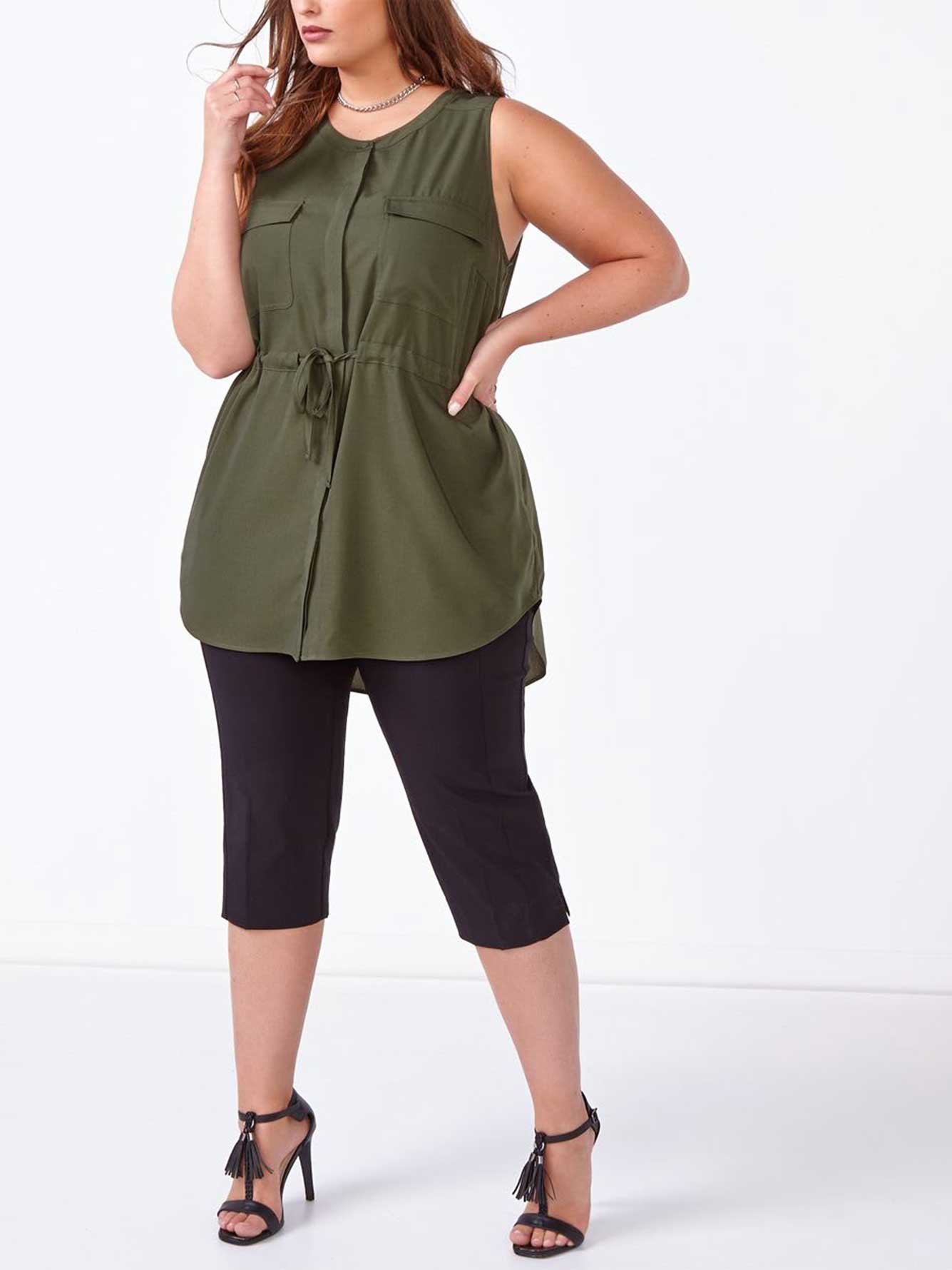 military style blouse