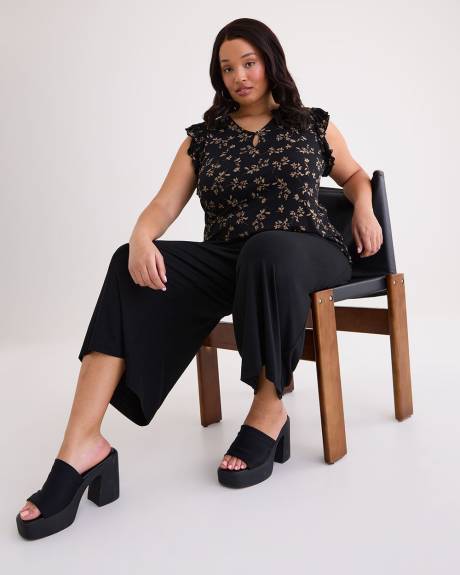 Responsible, Knit Gaucho Pant