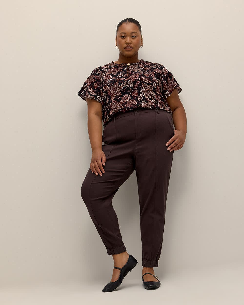 Tapered-Leg Pull-On Pant