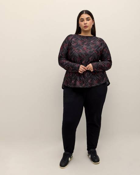 Black French Terry Jogger Pant - Active Zone