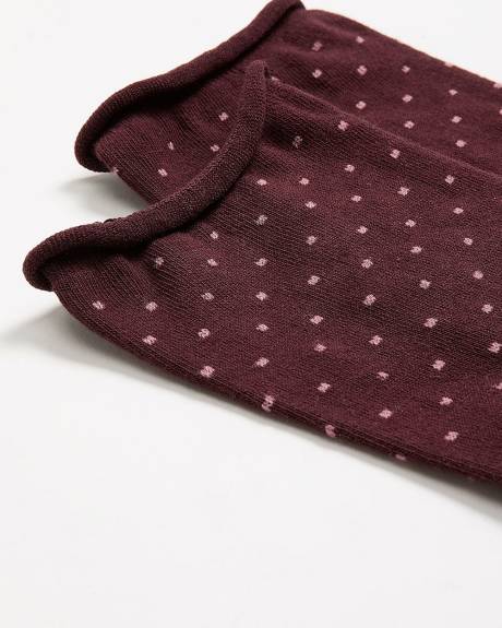 Chausettes à petits pois