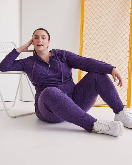 Half-Zip Hooded Sweatshirt - Active Zone