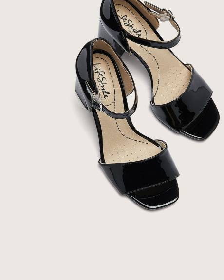 Wide Width, Bombshell 2 High Heel Dress Sandal - Lifestride
