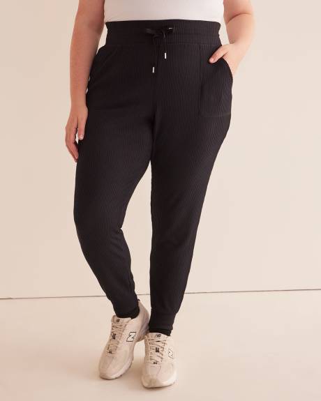 Ribbed Knit Jogger Pant - Active Zone