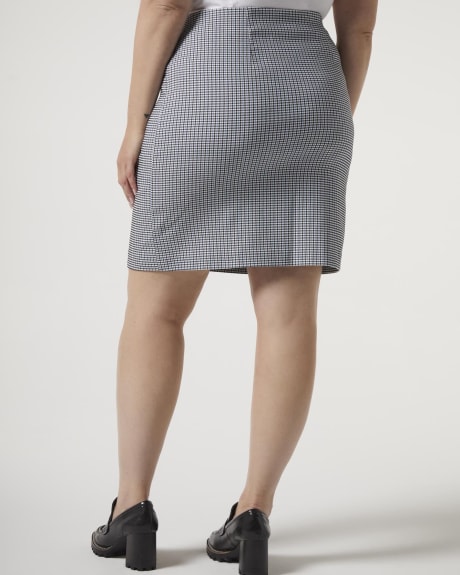 Gingham Mini Skirt - Addition Elle