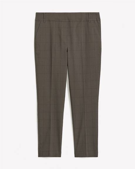 Petite, Khaki Savvy-Fit Skinny-Leg Pant - PENN. Essentials