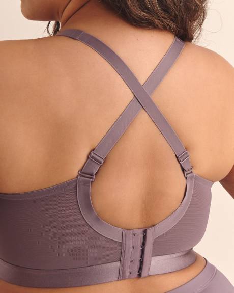 Soutien-gorge de détente rembourré rose, sans armatures - Déesse Collection