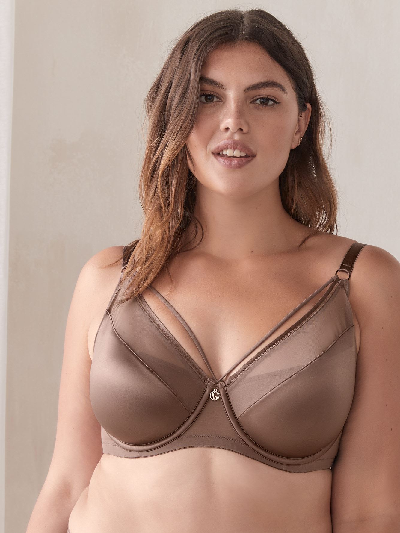 Diva Demi Cup Bra, G & H Cups - Ashley Graham