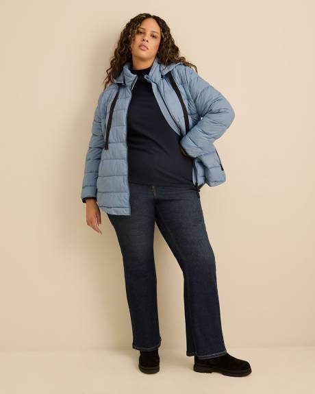 Packable Jacket with Removable Hood