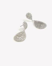 Rhinestone Tear Drop Shape Earrings