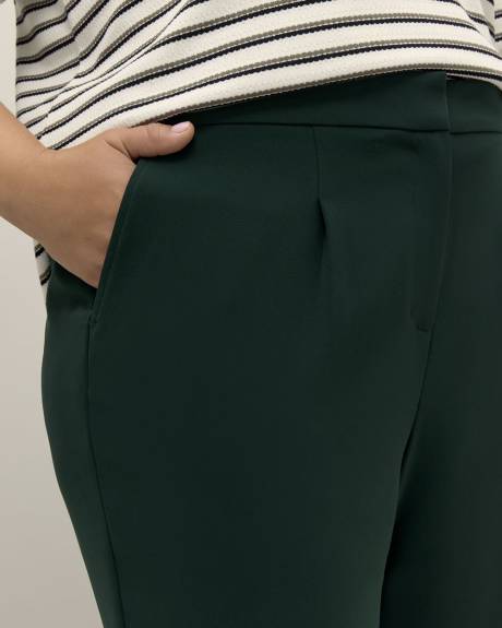 Petite, Tapered-Leg City Pant