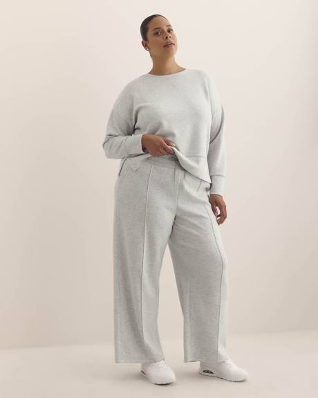 Light Knit Crewneck Sweatshirt - Active Zone