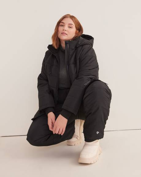 Manteau d'hiver matelassé, tissu responsable - Active Zone