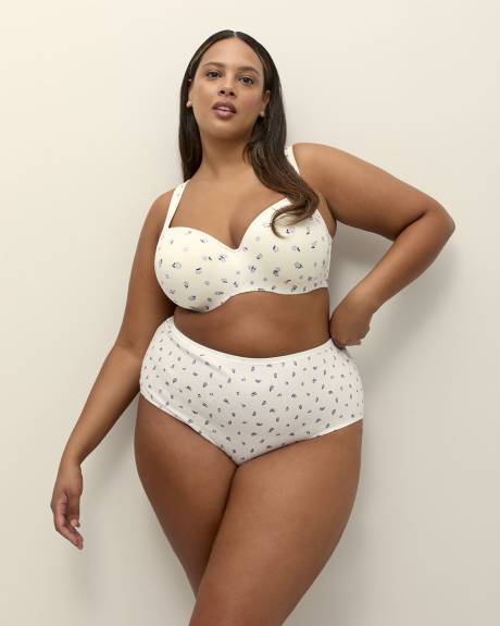 Soutien-gorge contour en microfibre fleurie avec armatures - ti Voglio