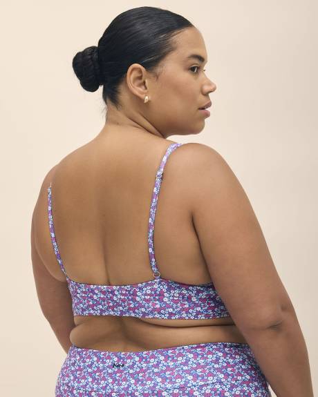 Haut de bikini noué Annie avec petite ouverture - Nana The Brand