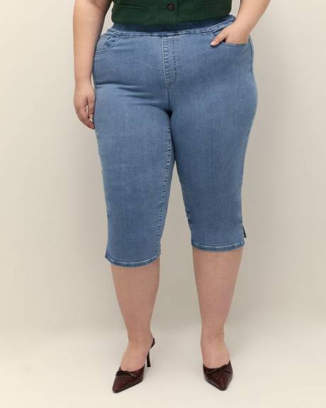 Capri en denim, coupe ingénieuse, tissu responsable - d/C Jeans