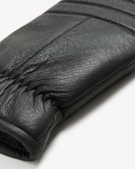 Leather Mittens
