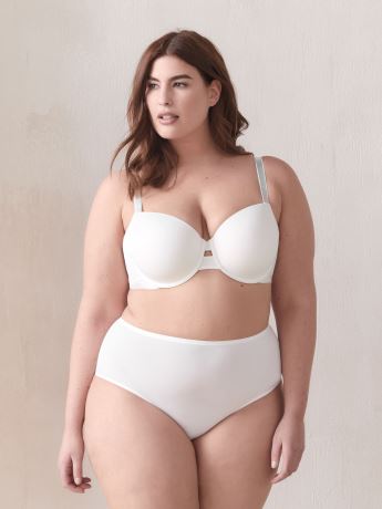 Soutien-gorge demi-bonnet coussiné, bonnets G et H