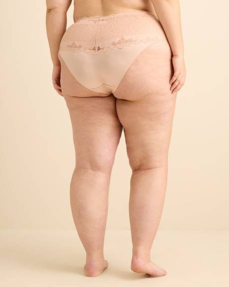 Full Brief With Lace Waist - Déesse Collection