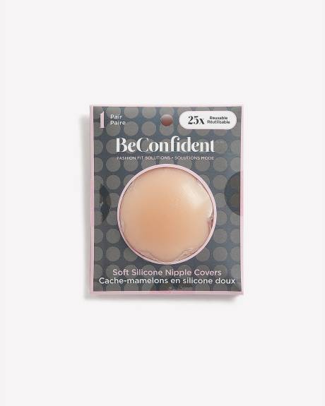 Couvre-mamelon réutilisable en silicone, peau pâle - BeConfident Couvre-mamelon réutilisable en silicone, peau pâle - BeConfident