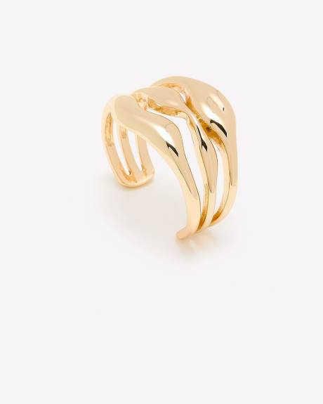Golden Cuff Bracelet - Addition Elle